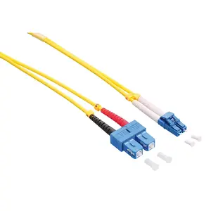 Fibre optic cable LogiLink FP0LS03 3 m LC SC Yellow