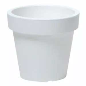 Flower pot Prosperplast Lofly — white, diameter 30 cm