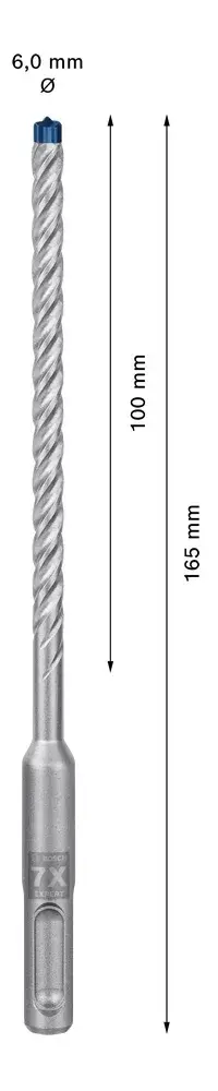 Drill Bit Bosch SDS plus-7X Photo 6