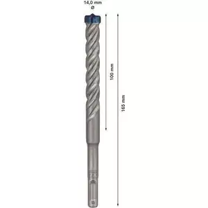 Drill bit Bosch 2608900119 — 4 mm diameter, straight-shank rotary drilling bit