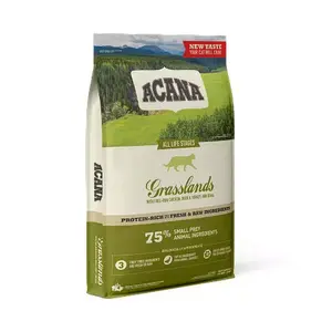 Dry Cat Food ACANA Grasslands Adult — 1.8 kg, poultry formula (chicken, duck, turkey)