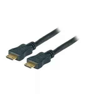 HDMI kabelis EFB Elektronik K5429.5V2 5m Type C Mini melns
