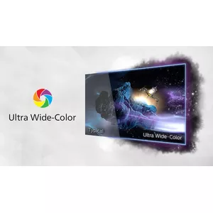 Ultra Wide-Color wider range of colours for a vivid picture