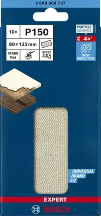 Slīpēšanas tīkls Bosch Expert M480 Photo 2