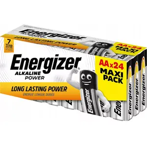 Bateriju komplekts Energizer AA LR06 24 gab. — Alkalīnās