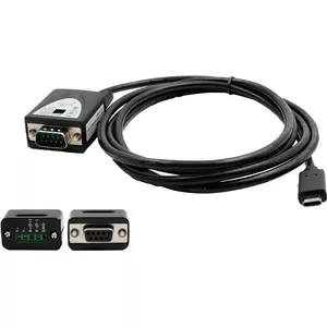 Seriālais RS-422/485 uz USB 2.0 C Plug kabelis Exsys EX-2346IS ar FTDI mikroshēmu un pārsprieguma aizsardzību