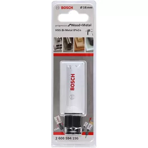 Hole saw Bosch 2608594196, cobalt steel, single piece, diameter 14 mm, for drill