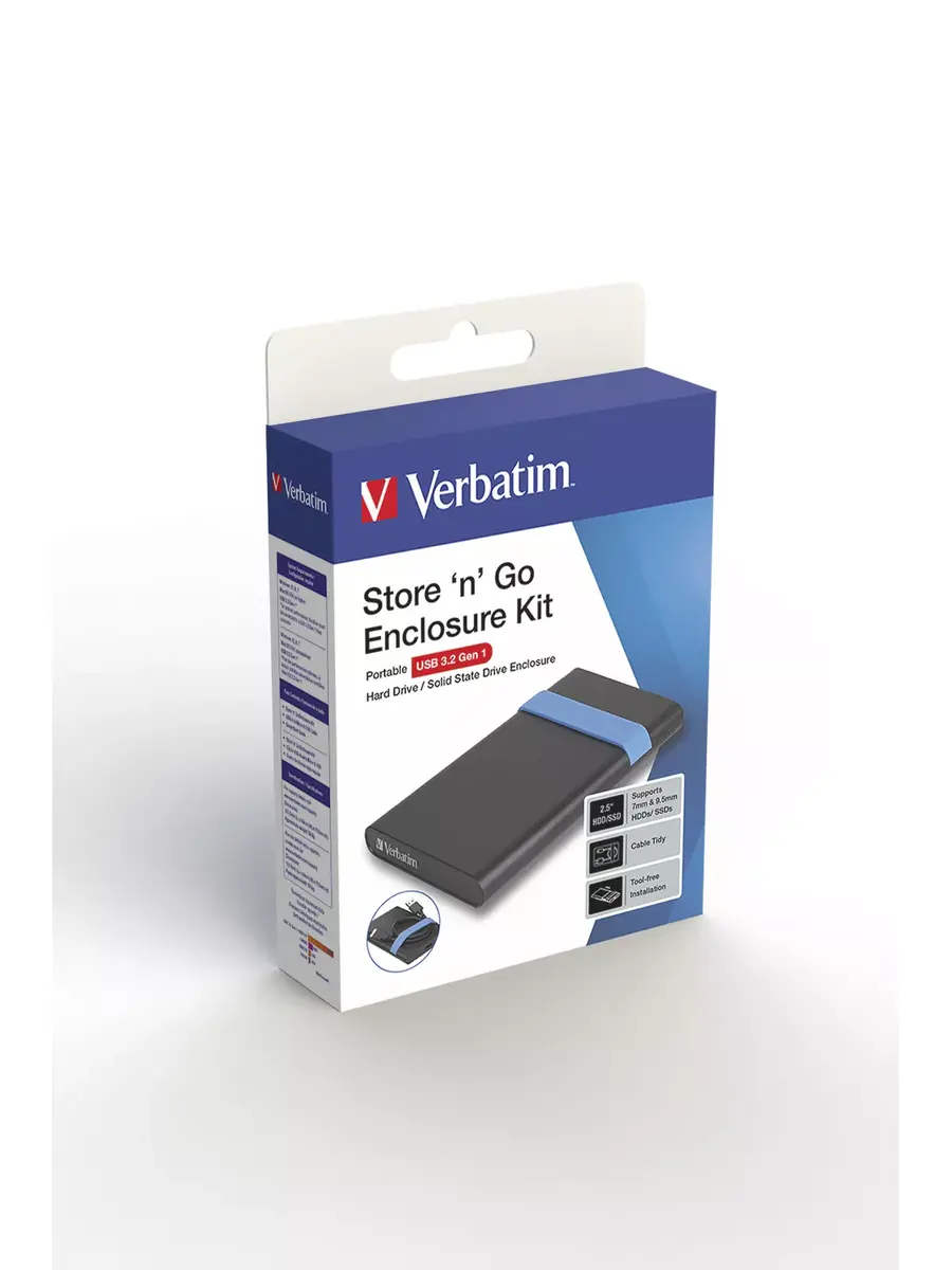HDD/SSD enclosure Verbatim Store'N'Go Enclosure Kit Photo 4