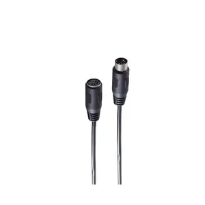 Аудиокабель ShiverPeaks BS10104 2.5м DIN 5-pin Мужской к Женскому Чёрный