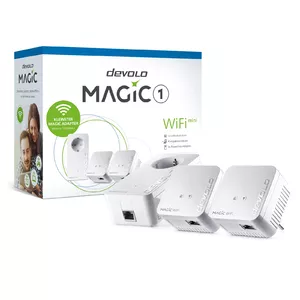 Devolo Magic 1 WiFi mini Network Kit 1200 Mbit/s Ethernet/LAN savienojums Wi-Fi Balts