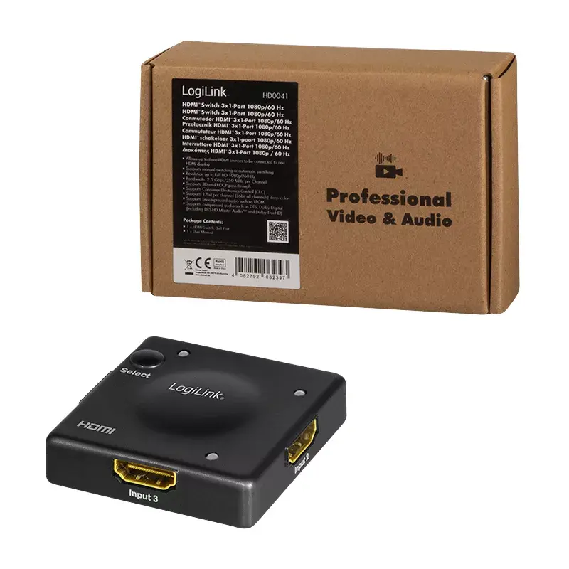HDMI slēdzis LogiLink HD0041 Photo 9