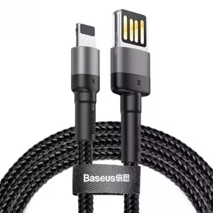 Lightning Cable Baseus CALKLF-HG1 2m Grey Black