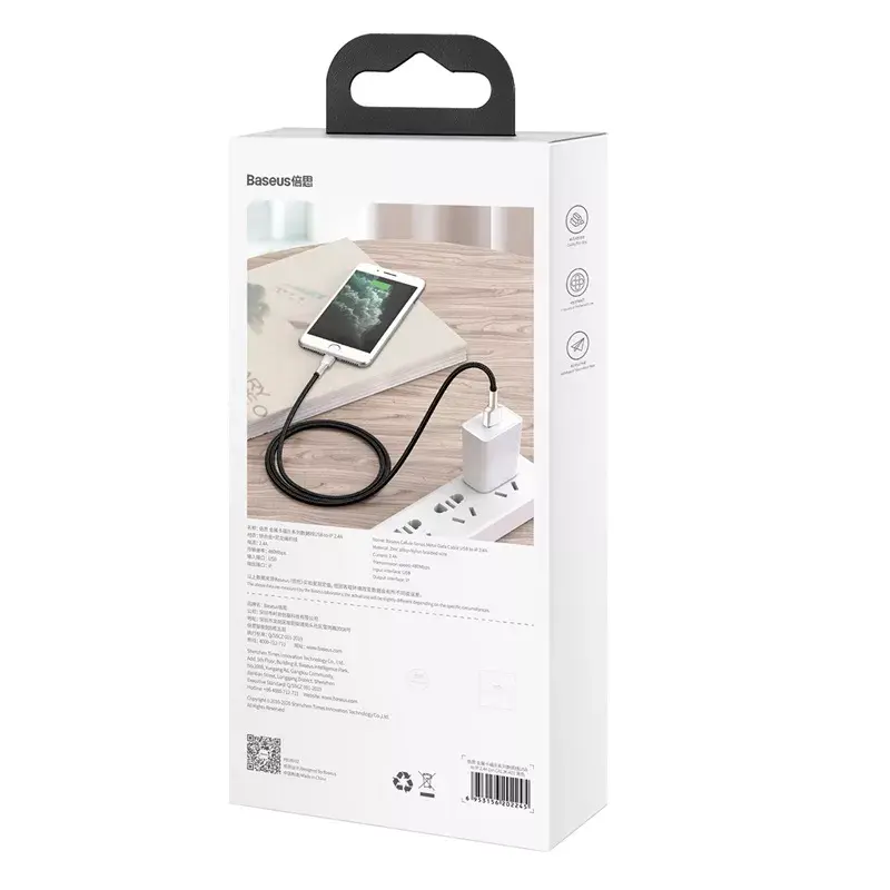 Baseus Cafule 1m Lightning–USB-A cable Photo 11
