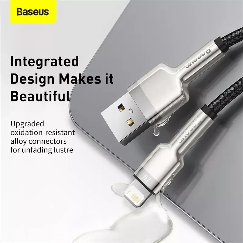 Baseus Cafule 1m Lightning–USB-A cable Photo 13