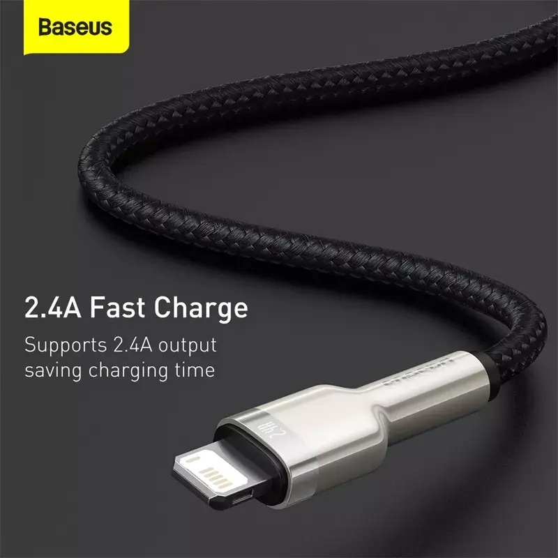 Baseus Cafule 1m Lightning–USB-A cable Photo 15