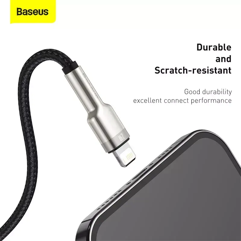 Baseus Cafule 1m Lightning–USB-A cable Photo 17