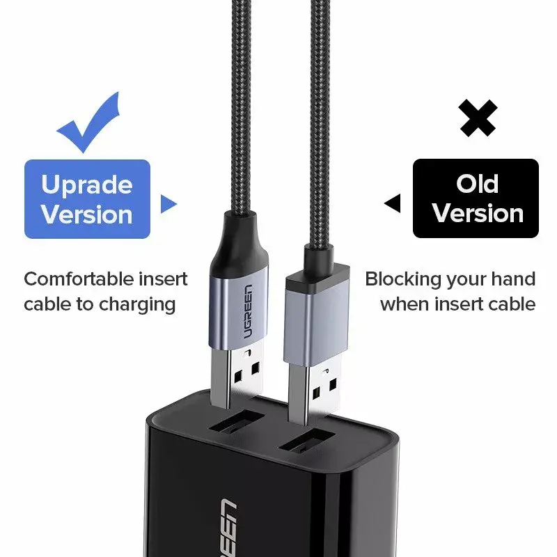UGREEN USB-A uz microUSB kabelis 1,5 m Photo 9
