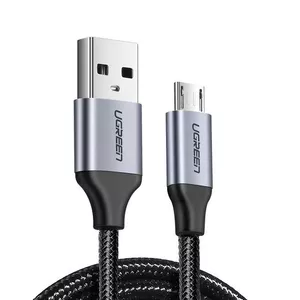 USB cable UGREEN USB-A to microUSB 1.5 m, grey