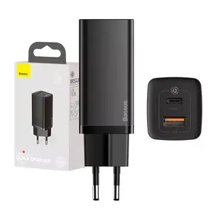 Baseus Quick Travel Charger GaN2 Lite USB+C 65W EU (black)