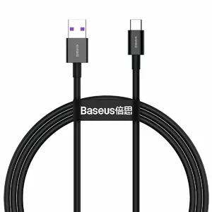 Baseus Superior Series Кабель USB - USB-C, 66 Вт, 1 м (черный)