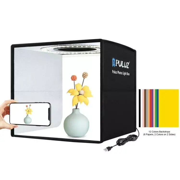 Puluz PU5025B 25 cm LED gredzenlampa Photo 2