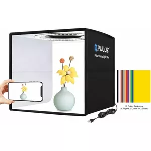 Foto studijas Puluz PU5025B LED 25 cm ar regulējamu spilgtumu portatīva gredzenlampiņa