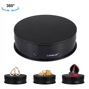 Foto statīvs Puluz PU3048B ar panorāmas rotāciju 360°, platforma Ø15 cm