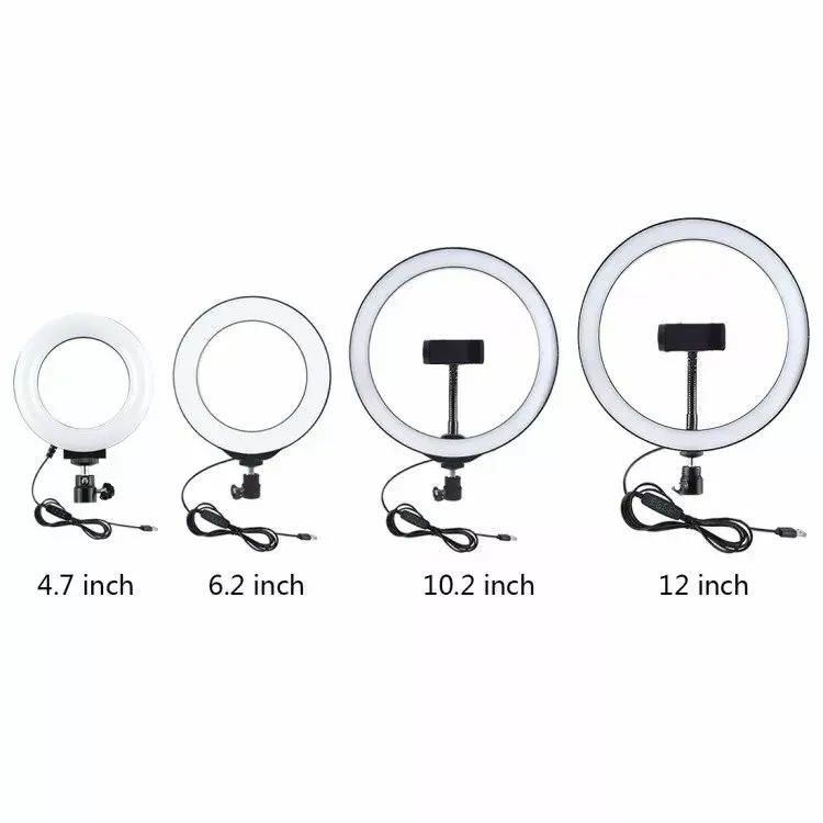 Puluz PU391 gredzenveida LED lampa 10W 3000K Photo 3