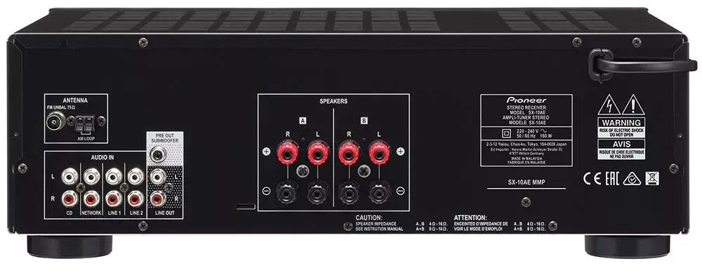 PIONEER SX-10AE AV‑ресивер 4.1 45 Вт Photo 3