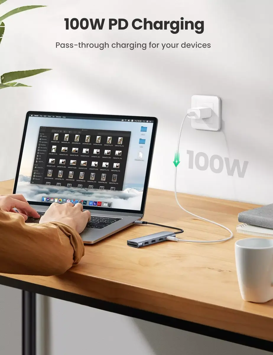 UGREEN USB‑C 6‑1 koncentrators 70411 Photo 5
