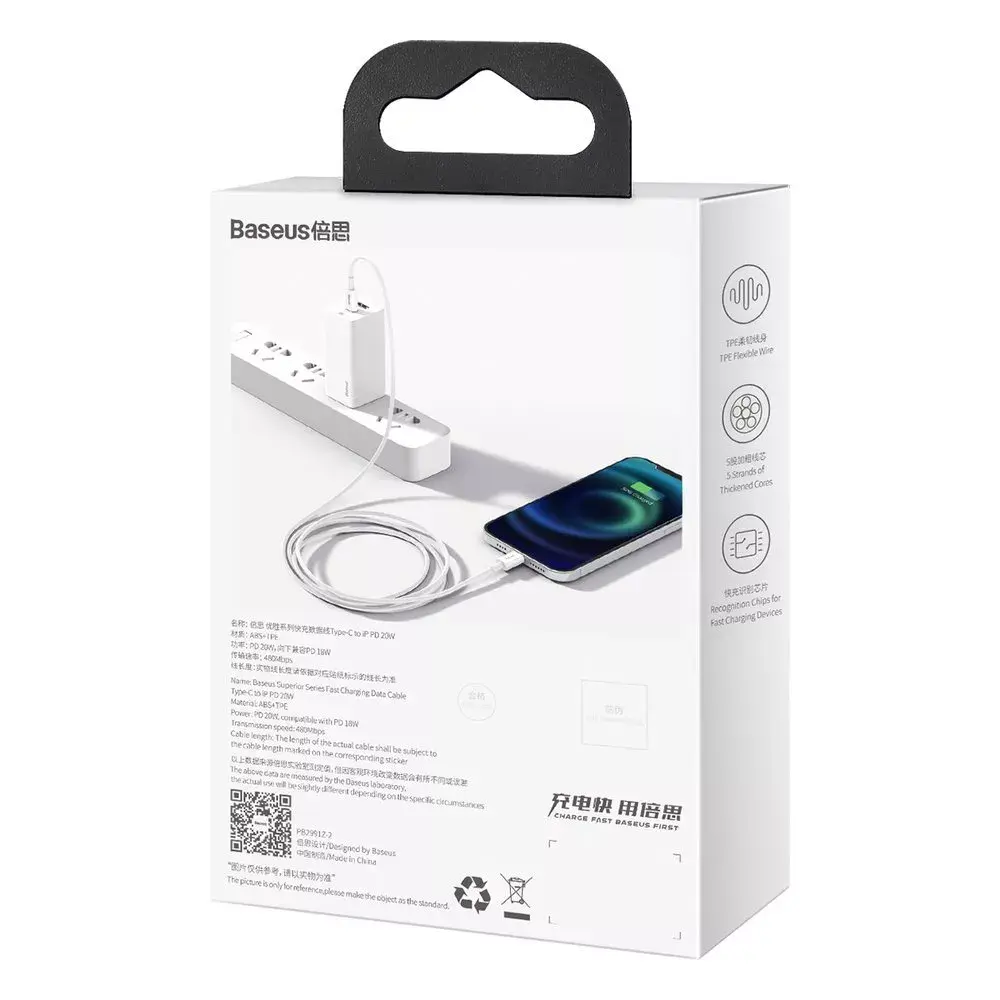 Baseus CATLYS-A02 Lightning — USB-C kabelis 1 m Photo 23