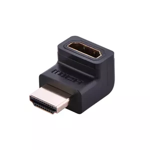 Ugreen 20110 kabeļu spraudņu pāreja HDMI Melns, Zelts