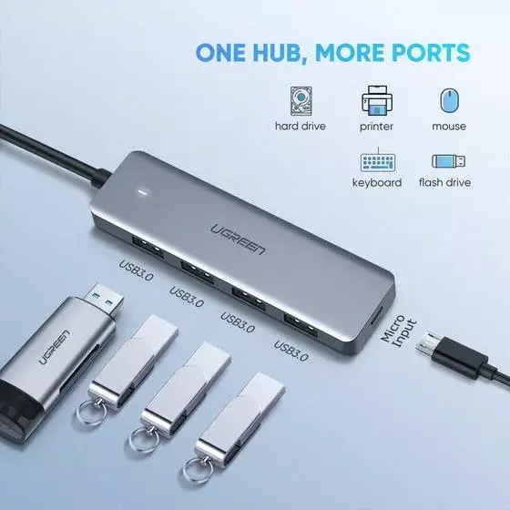 USB хаб Ugreen 70336 Photo 2