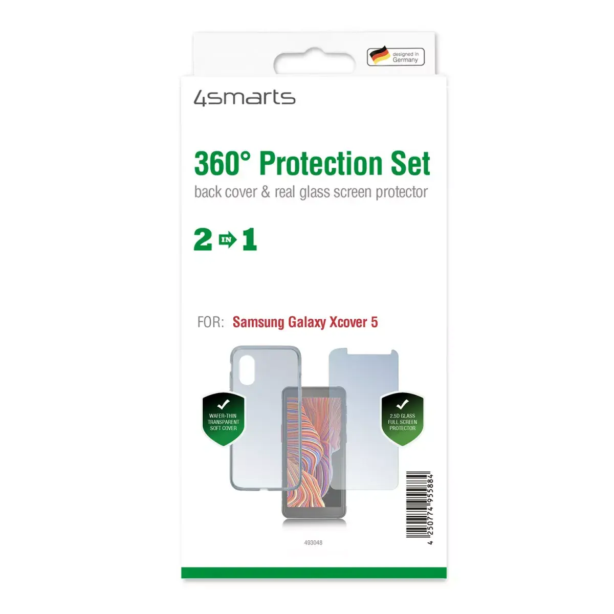 Aizsargstikls 4smarts Galaxy Xcover 5 Photo 2