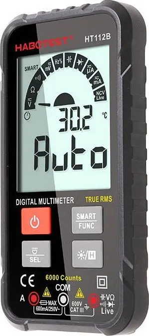 Digitālais multimetrs Habotest HT112B — True