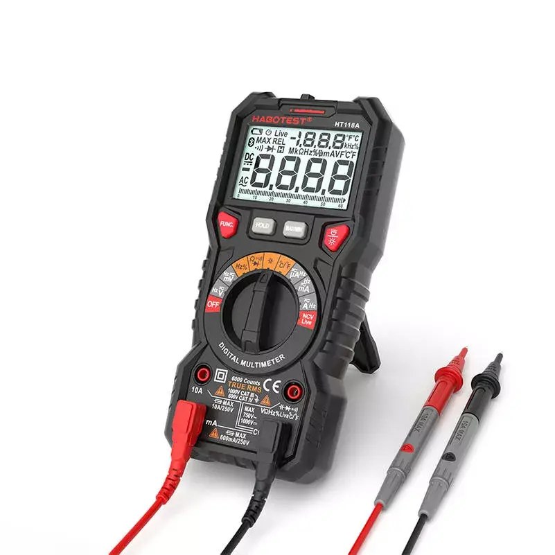 Habotest HT118A portatīvs digitālais multimetrs Photo 4