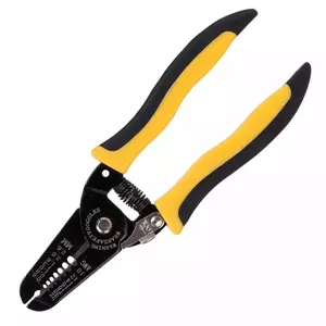 Deli Tools EDL2607 инструмент для зачистки кабеля Черный, Желтый