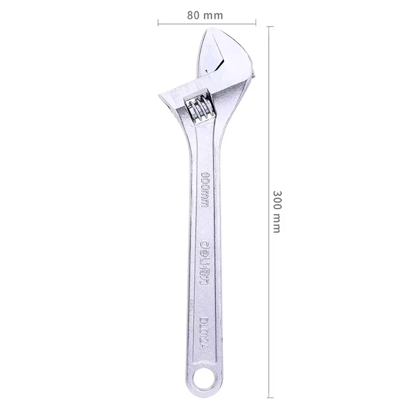 Regulējamais uzgriežņu atslēga Deli Tools EDL012A Photo 2