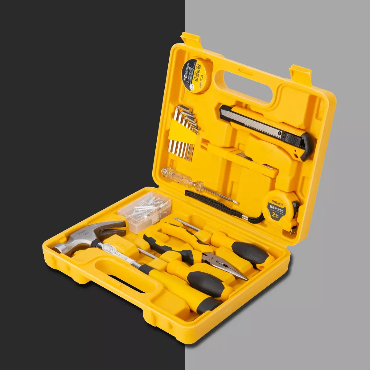 Mechanics Tool Set Deli Tools EDL1018J Photo 3
