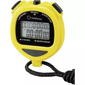 Digitālais taimeris Renkforce RF-SW-120, rokas hronometrs, melns