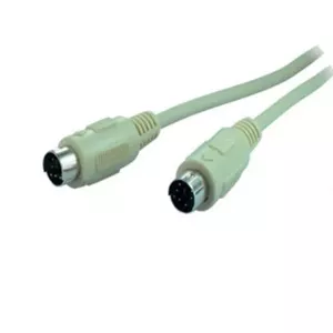 PS/2 kabelis ShiverPeaks BS78107-3 3m 6-p Mini-DIN Pelēks