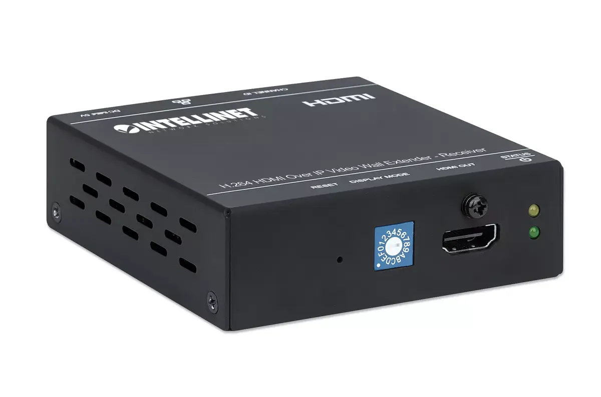 AV Приемник Intellinet H.264 HDMI Over IP Video Wall Extender Photo 2