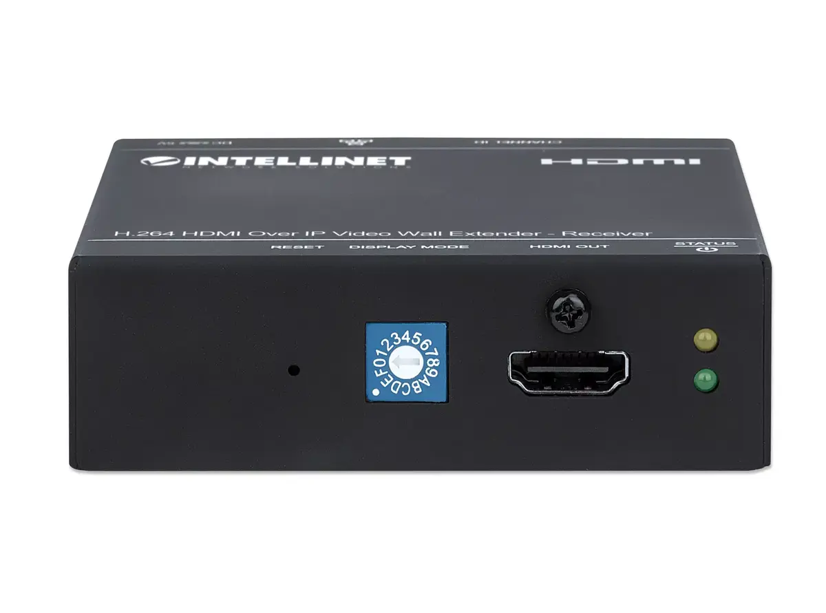 AV Приемник Intellinet H.264 HDMI Over IP Video Wall Extender Photo 5