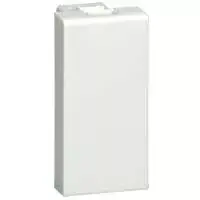 Legrand Mosaic White безвинтовой модуль, 22.5×45 мм, толщина 2.45 см, упаковка 10 шт.