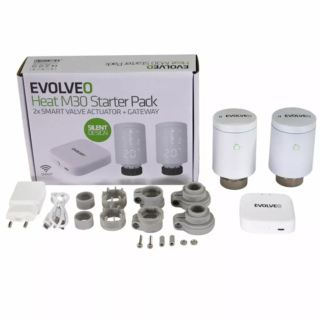 Термостатический радиаторный клапан Evolveo Ptero EVORVM30SP Photo 6