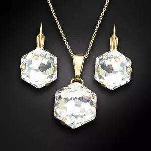 Komplekts "Fantāzija" ar Swarovski™ kristāliem