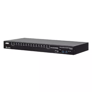 KVM переключатель ATEN 16-Port USB 3.0 4K HDMI CS18216-AT-G