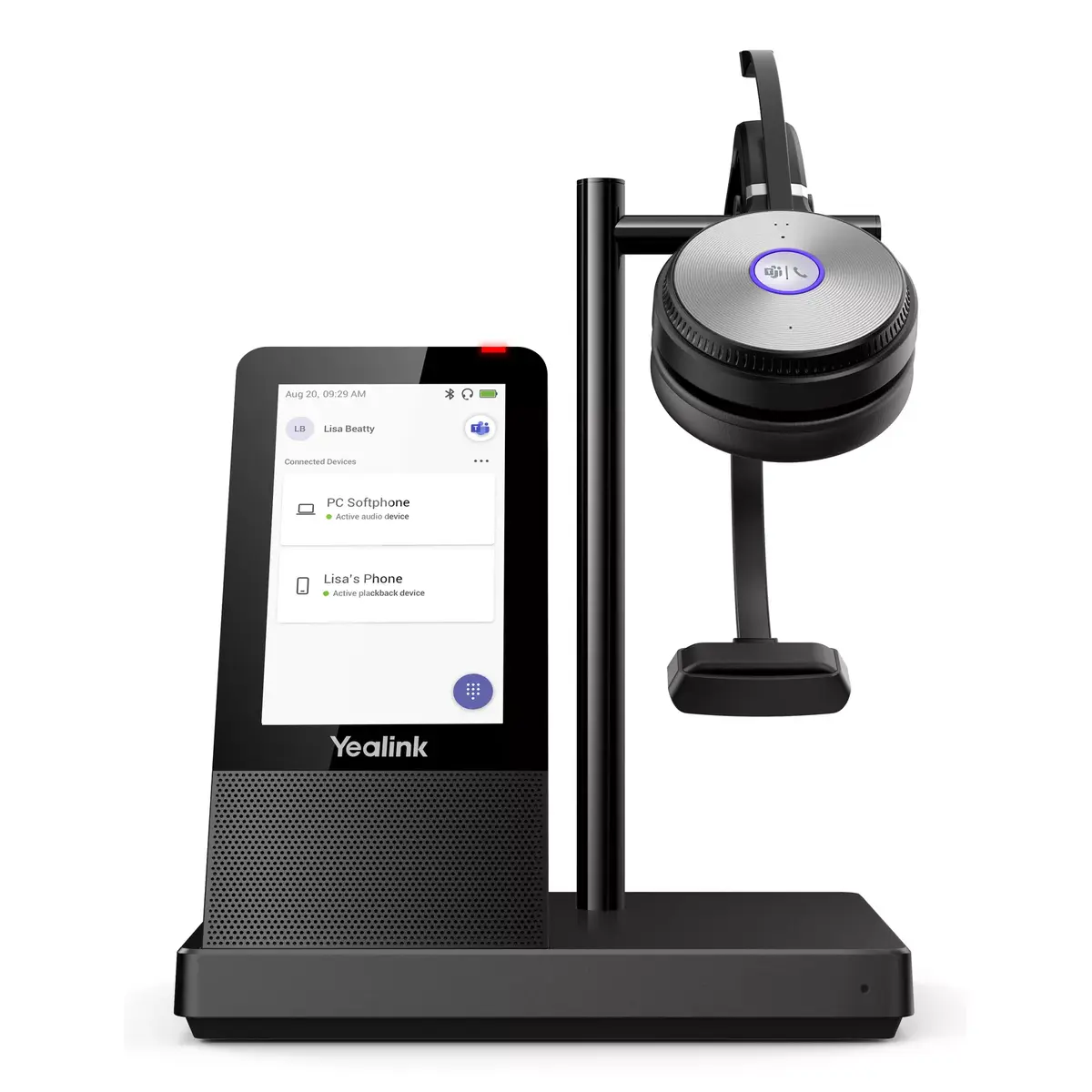Личная аудиоконференц-система Yealink WH66 DECT Wireless Headset MONO TEAMS Photo 4