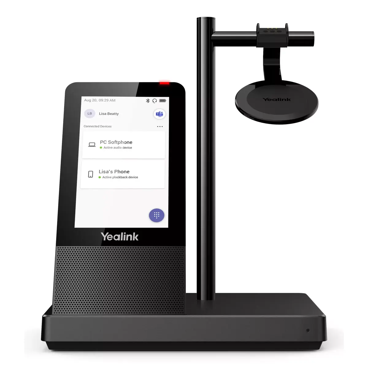 Личная аудиоконференц-система Yealink WH66 DECT Wireless Headset MONO TEAMS Photo 5