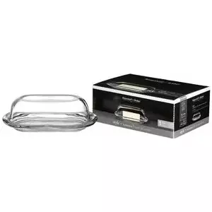 Butter Dish ritzenhoff & breker STYLE glass with lid, Size B 190×130×70 mm